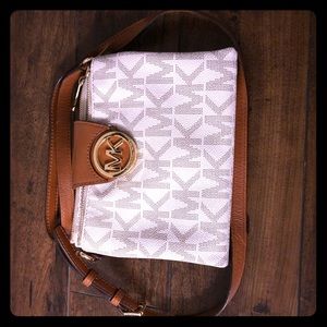Authentic Michael Kors cross body bag